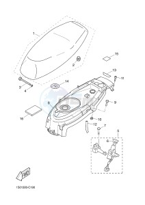 EW50N SLIDER (1S0B 1S0B) drawing SEAT