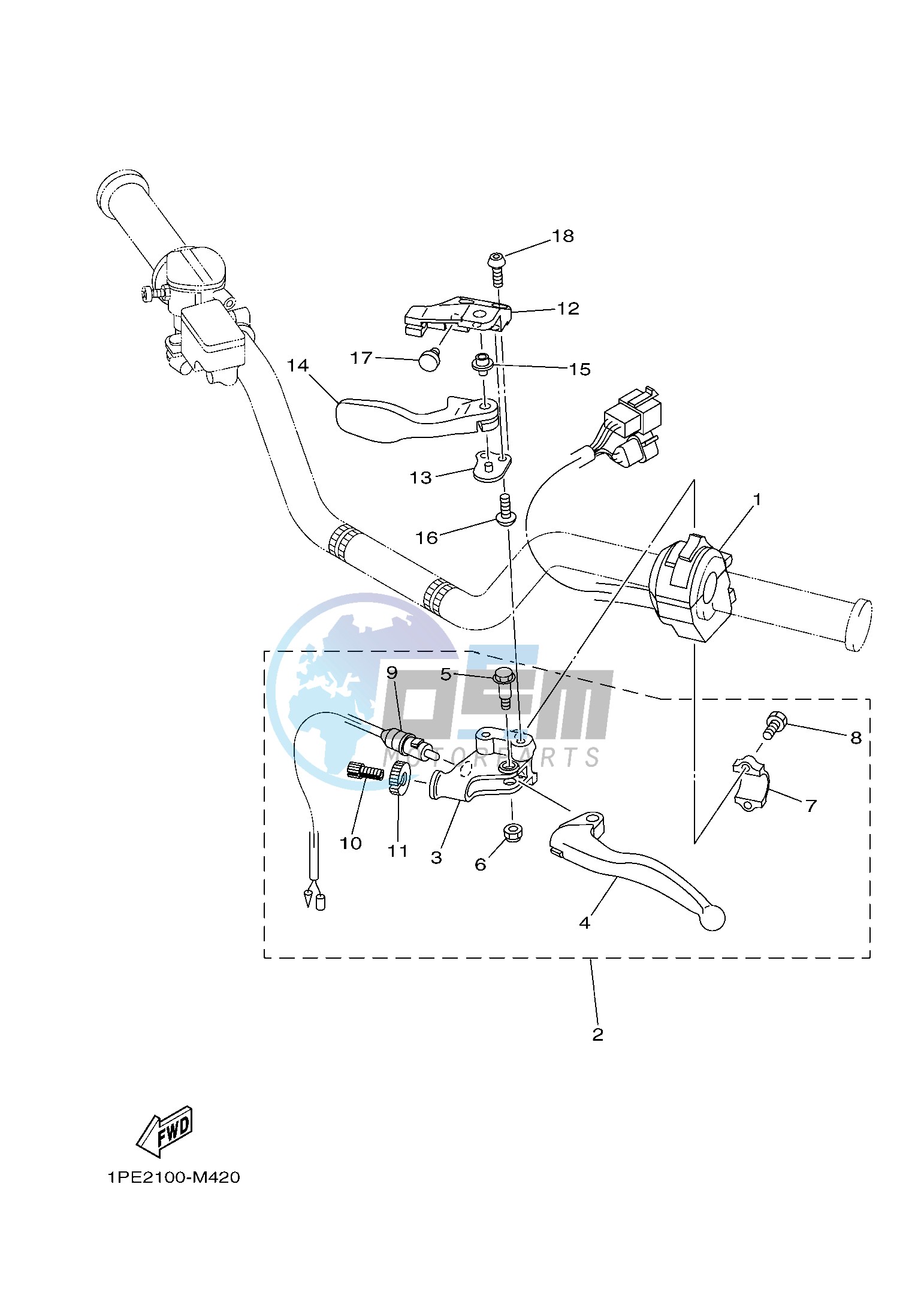 HANDLE SWITCH & LEVER