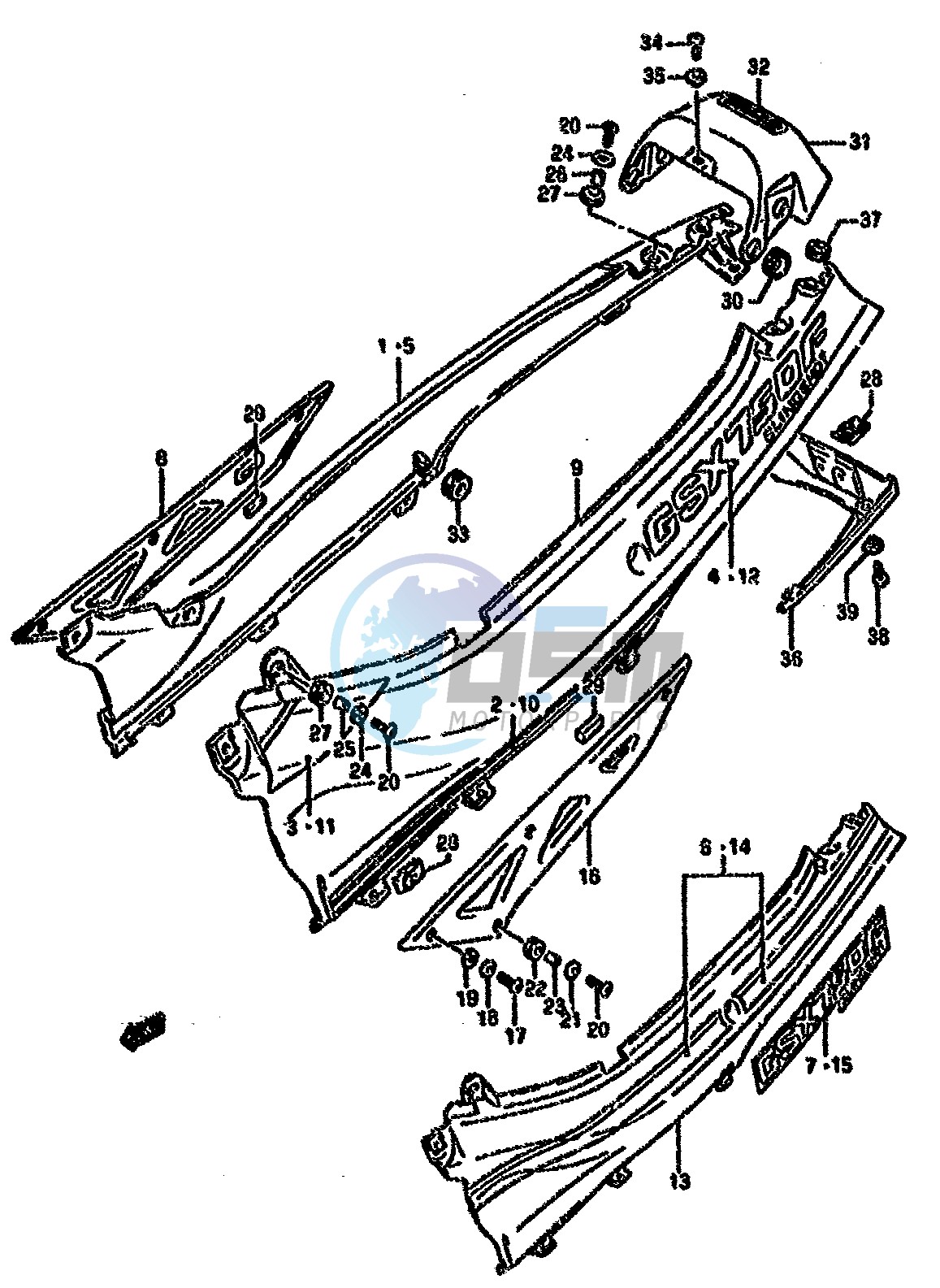 FRAME COVER (MODEL K L)