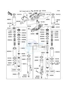 VN1700_CLASSIC_ABS VN1700FCF GB XX (EU ME A(FRICA) drawing Front Fork