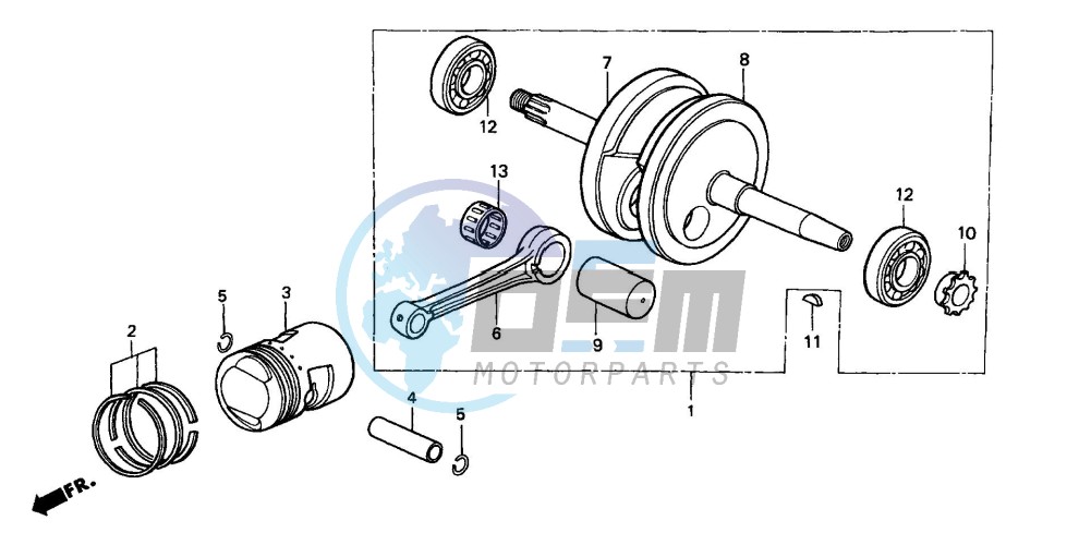 CRANKSHAFT/PISTON