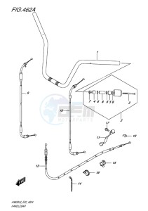 AN650 BURGMAN EU drawing HANDLEBAR