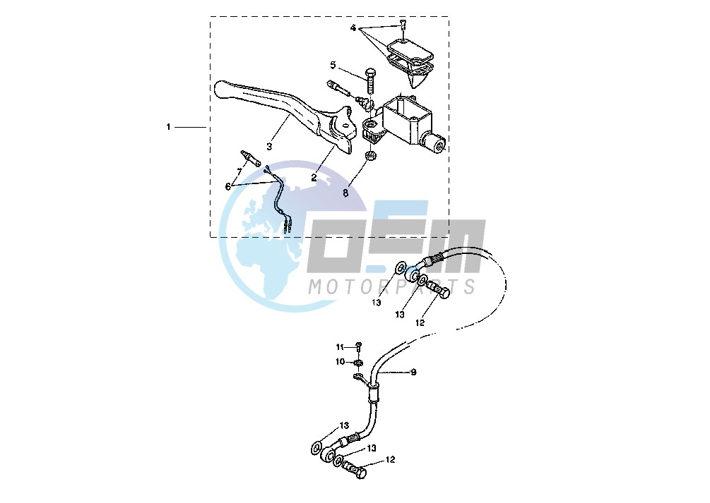 FRONT MASTER CYLINDER