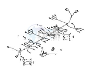 X9 125 SL drawing Main Cables Unit