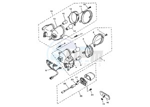 YP MAJESTY 125 drawing TAILLIGHT