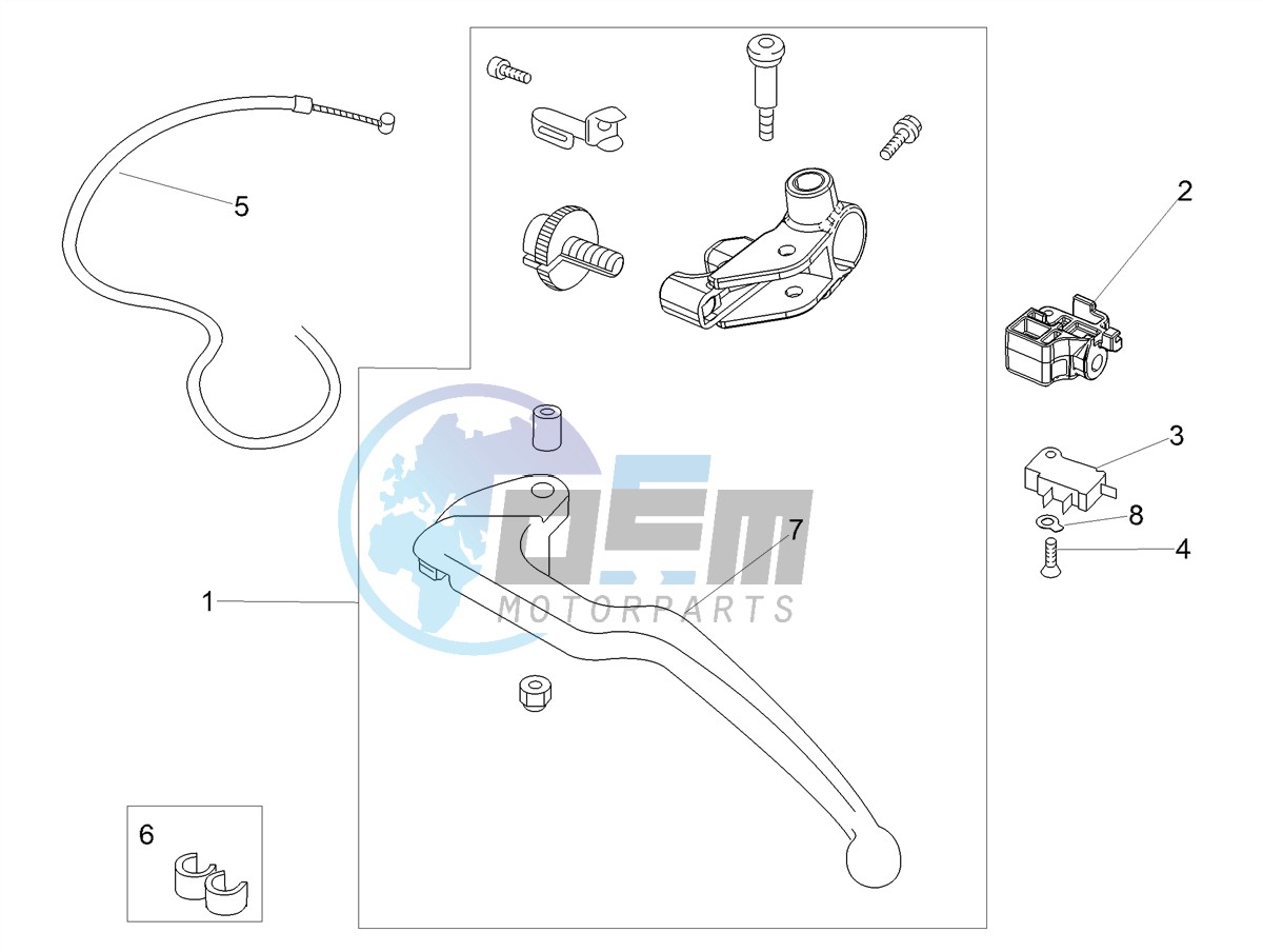 Clutch lever