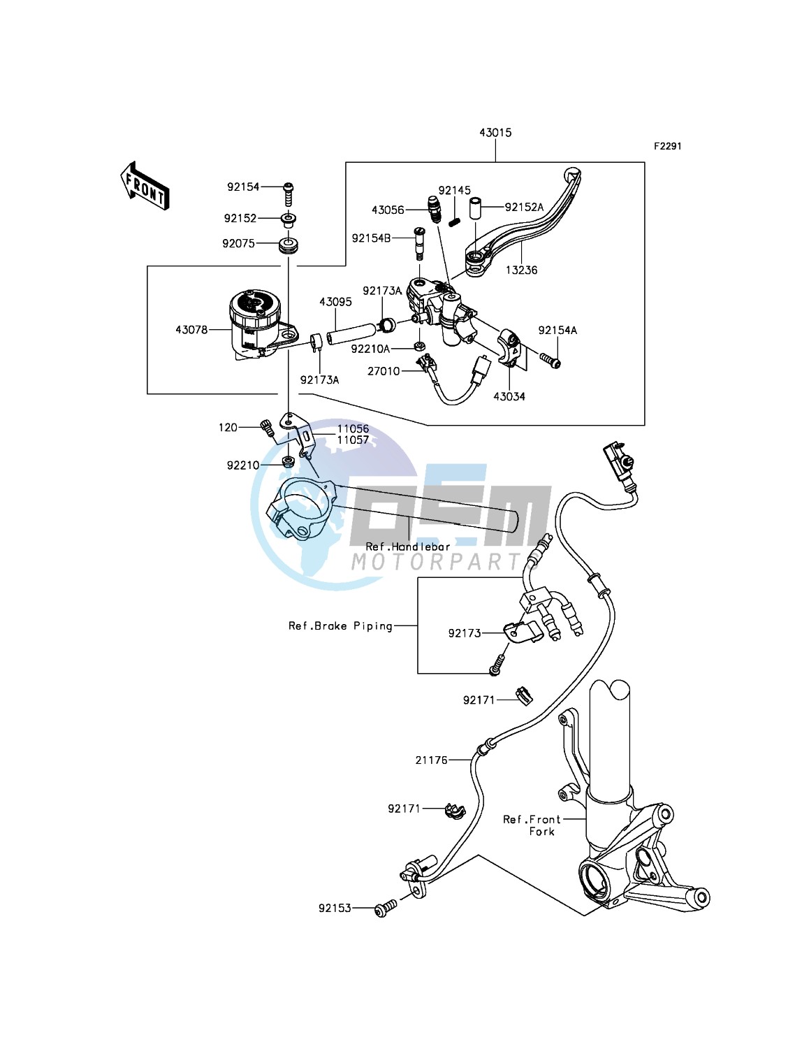 Front Master Cylinder