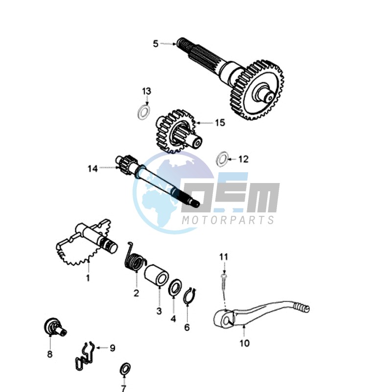 GEARBOX AND KICKSTART