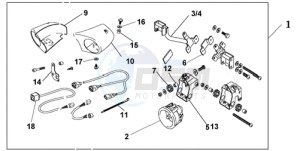 NT700VA UK - (E / MKH) drawing FRONT FOG LIGHT SET