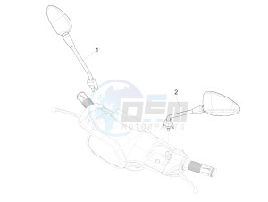 SPRINT 125 4T 3V IGET E2 ABS (APAC) drawing Driving mirror/s