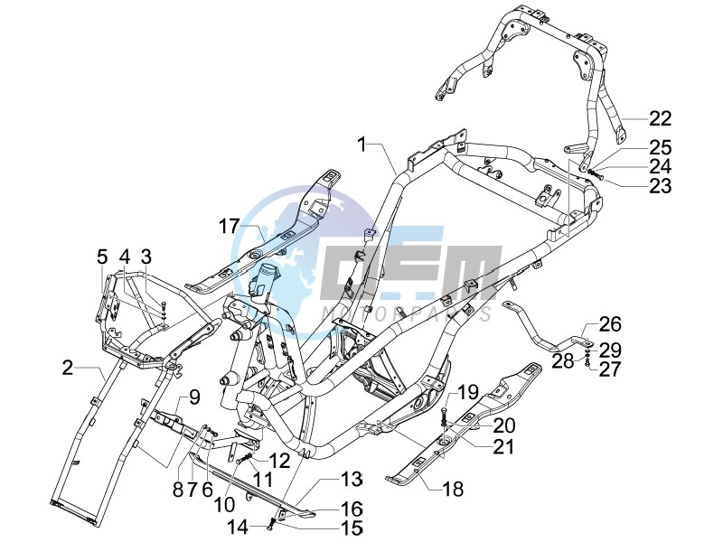 Frame bodywork