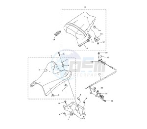 FZ8-NA 800 drawing SEAT