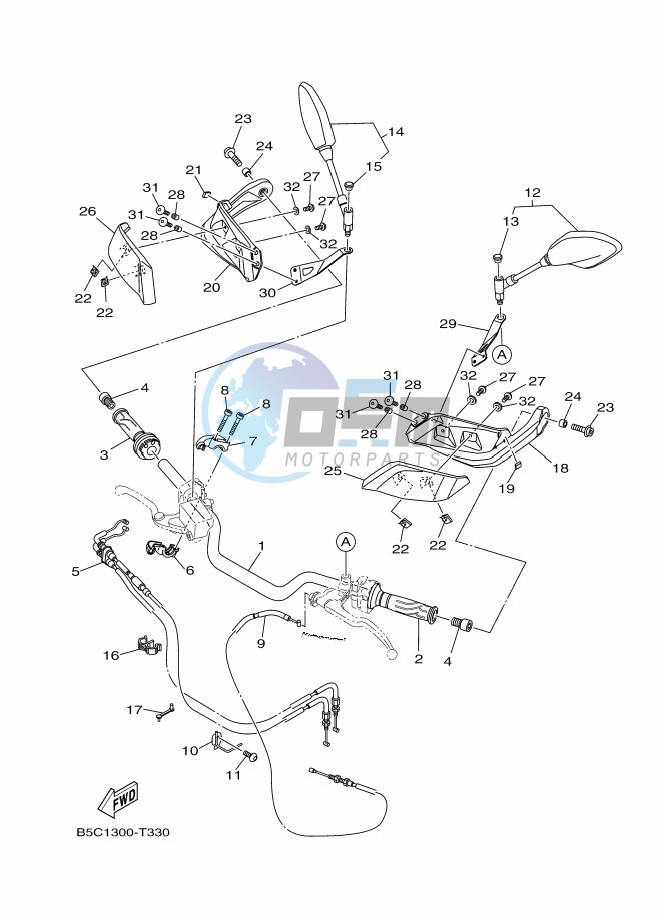 STEERING HANDLE & CABLE