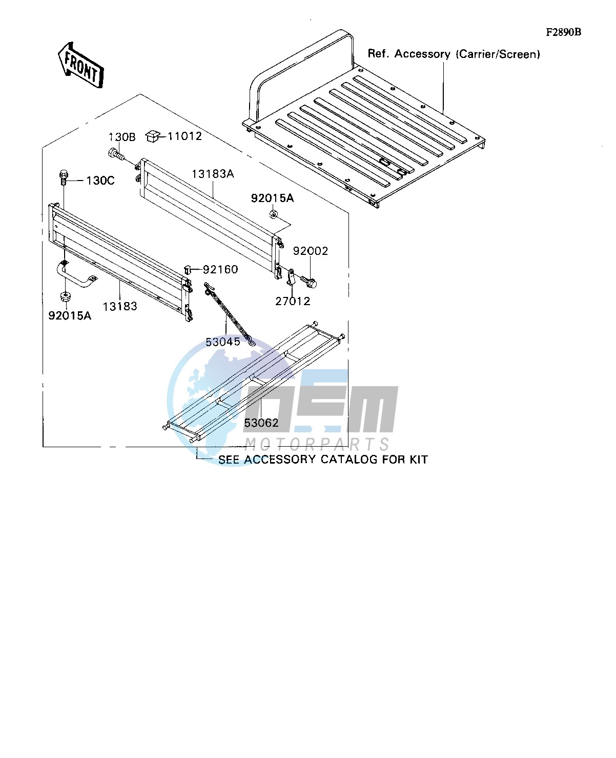 OPTIONAL PARTS-- ENGINE- -