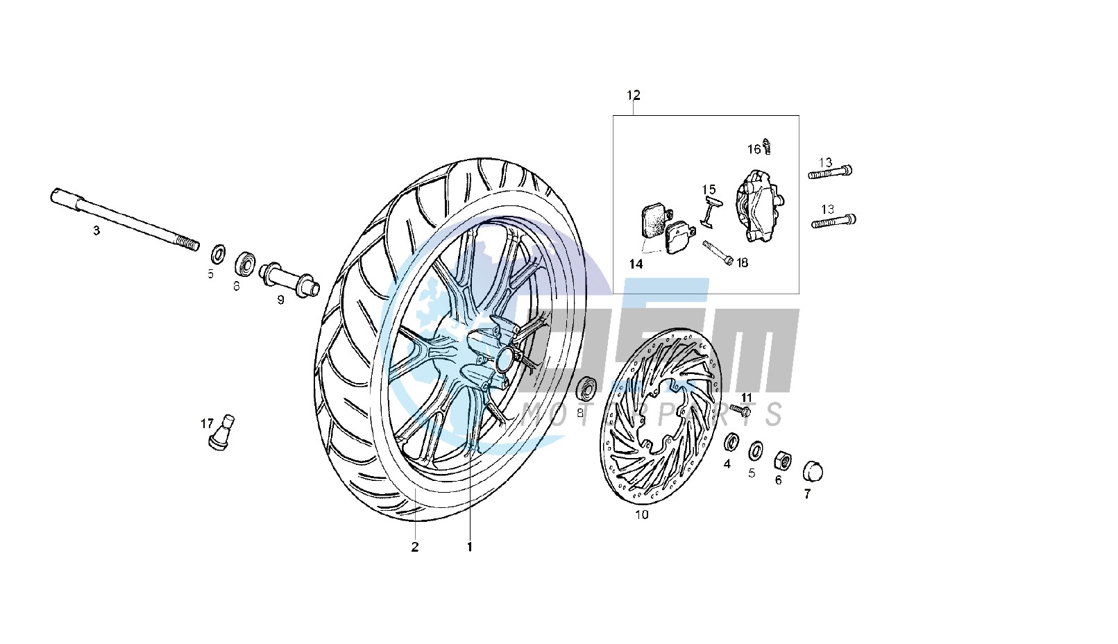 FRONT WHEEL