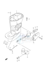 DF 25 drawing Drive Shaft Housing