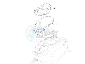 PRIMAVERA 125 4T 3V IGET IE ABS-NOABS E2-E4 (APAC) drawing Helmet housing - Undersaddle