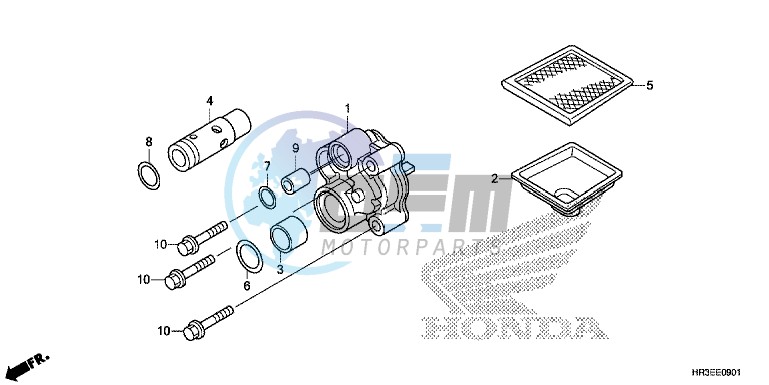 OIL PUMP (TRX420FE1/FM1/FM2/TE1/TM1)