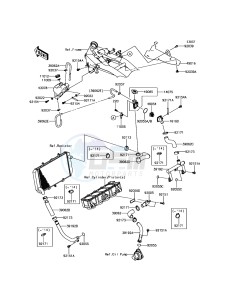 Z800 ABS ZR800BGF FR GB XX (EU ME A(FRICA) drawing Water Pipe