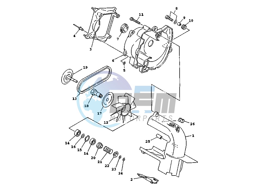 AIR SHROUD , FAN