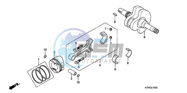 CRANKSHAFT/PISTON