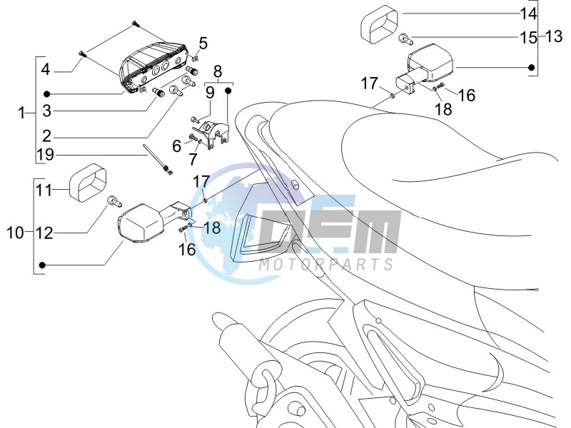 Tail light - Turn signal lamps