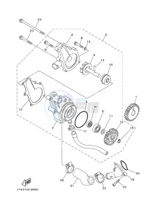 YFM700R YFM700RF RAPTOR 700R (2LS3) drawing WATER PUMP