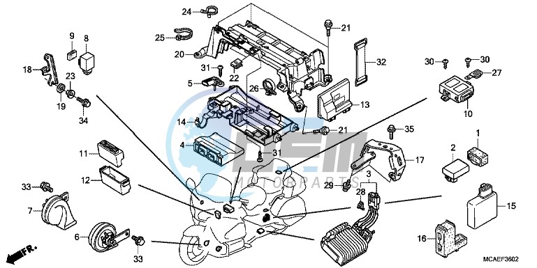 CONTROL UNIT (GL1800C/D/E/F/G)