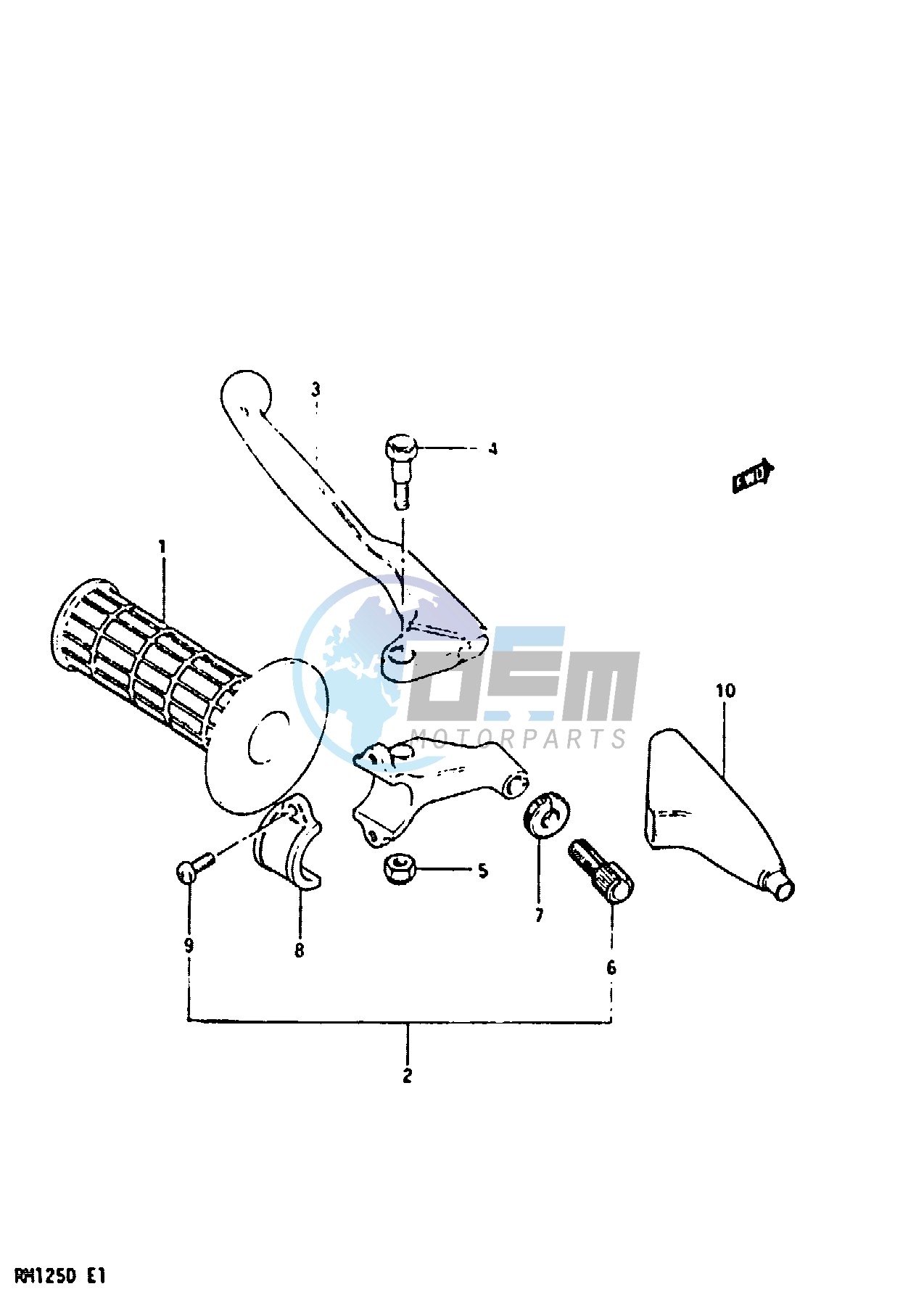 LEFT HANDLE GRIP