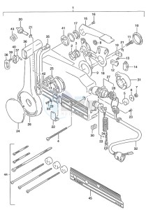 DT 115 drawing Remote Control (1993 to 2001)