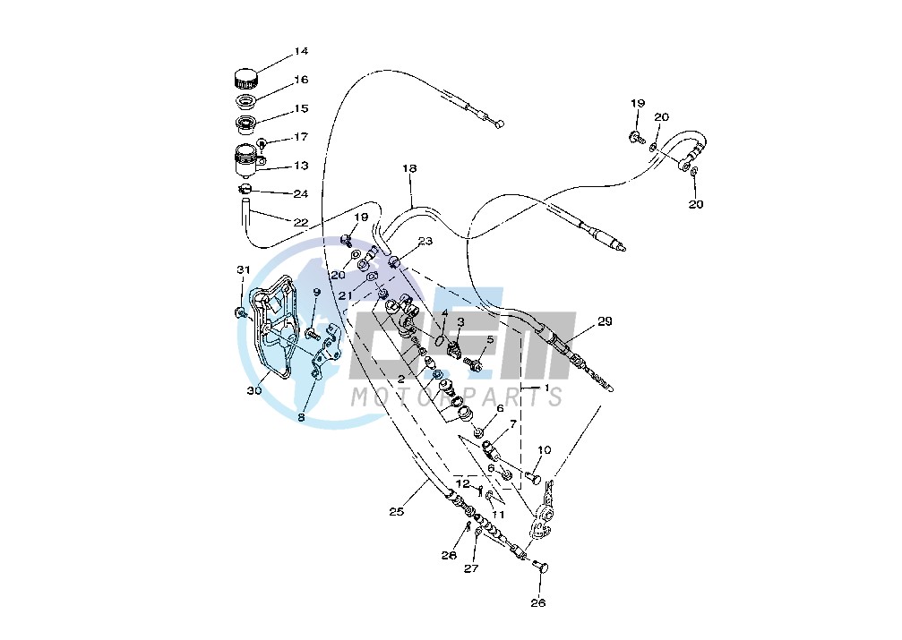 REAR MASTER CYLINDER