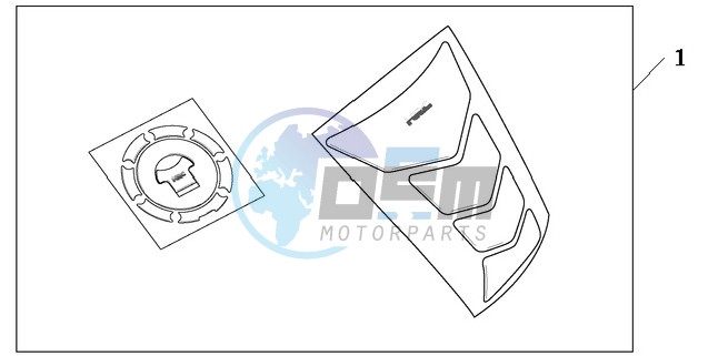 TANKPAD / FUEL LID COVER