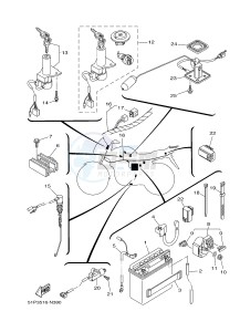 YBR125ESD (51P3) drawing ELECTRICAL 1