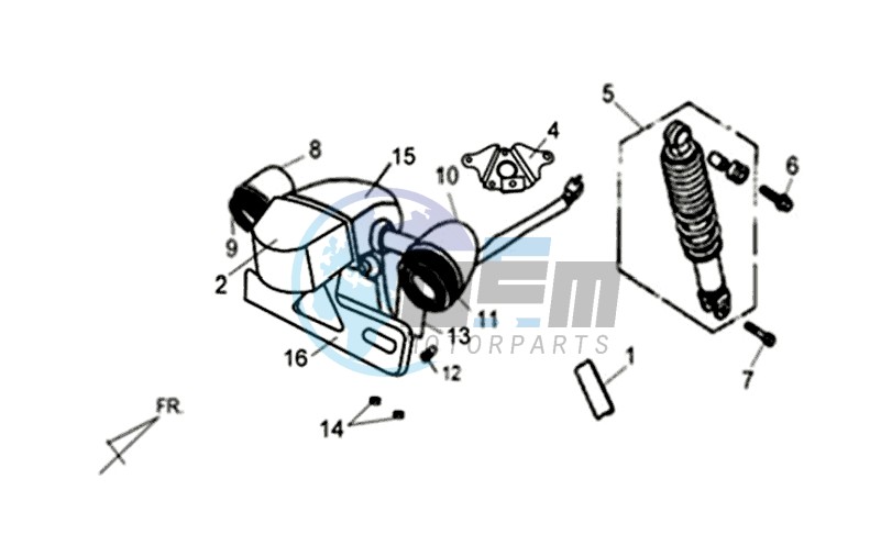 TAIL LIGHT - REAR SUSPENSION