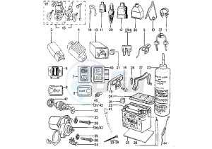 ZENITH N - 50 cc drawing ELECTRICAL DEVICES