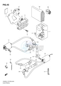 DL650 (E3) V-Strom drawing ELECTRICAL