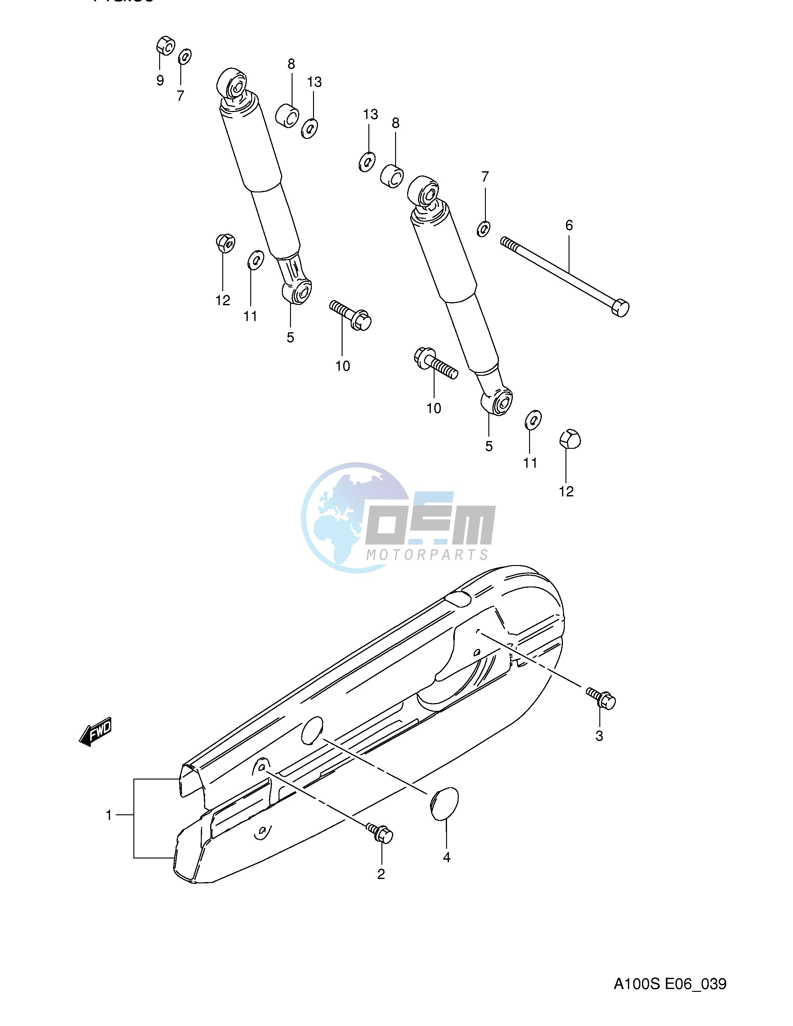 REAR SHOCK ABSORBER