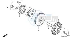 SH300AR9 UK - (E / ABS MKH SPC) drawing DRIVE FACE