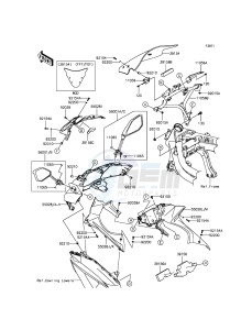 ER-6F_ABS EX650FFF XX (EU ME A(FRICA) drawing Cowling