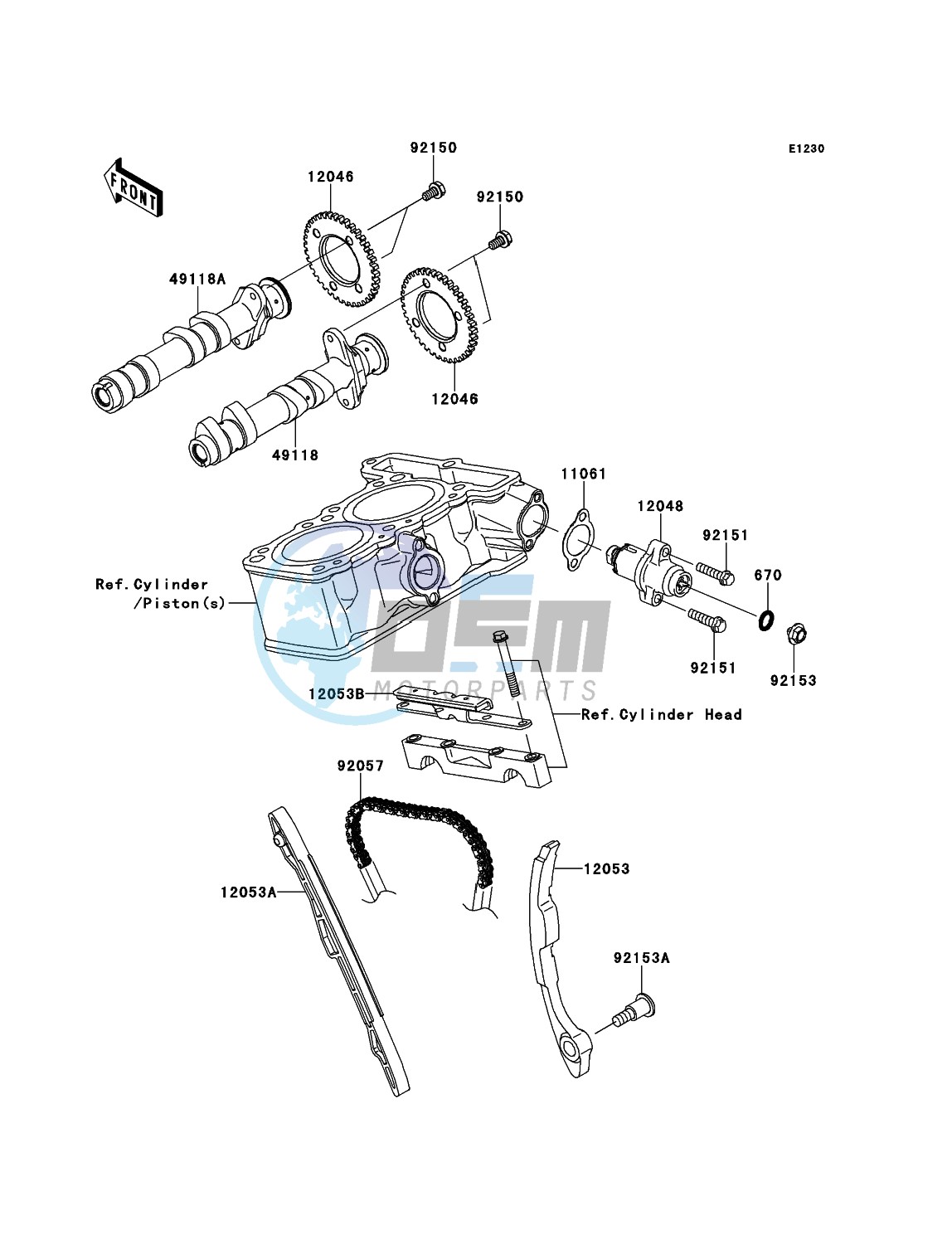 Camshaft(s)/Tensioner