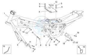 V7 Racer 750 drawing Frame I