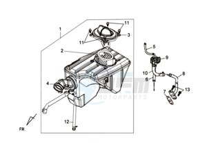 WOLF 125 SBN drawing AIRFILTER