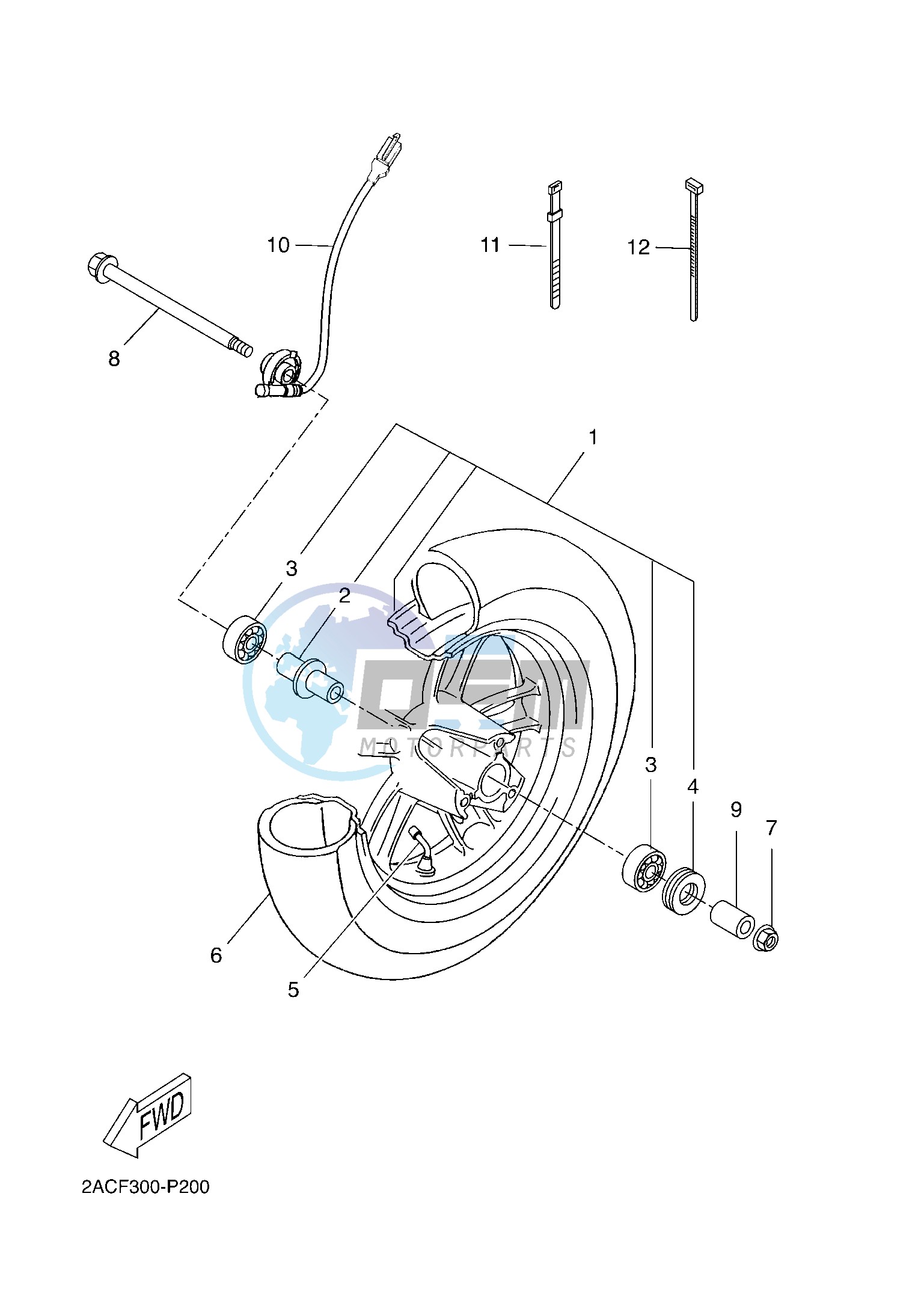 FRONT WHEEL