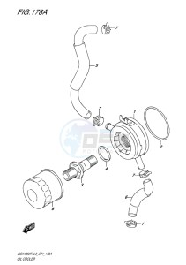 GSX-1250F ABS EU drawing OIL COOLER