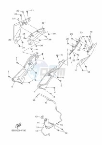 MT125 MTN125-A (BSU1) drawing SIDE COVER