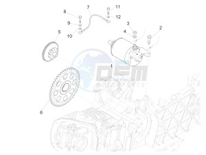 FLY 150 4T 3V IE (NAFTA) drawing Stater - Electric starter