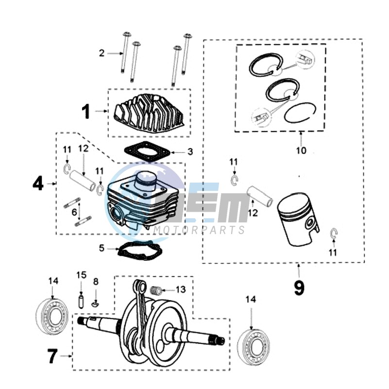 CRANKSHAFT CAST IRON