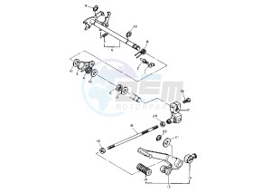 XV VIRAGO 535 drawing SHIFT SHAFT