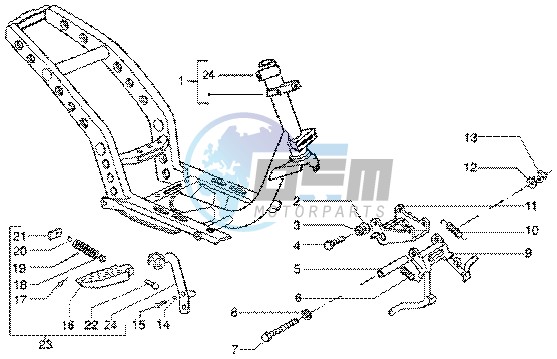 Chassis - Central stand