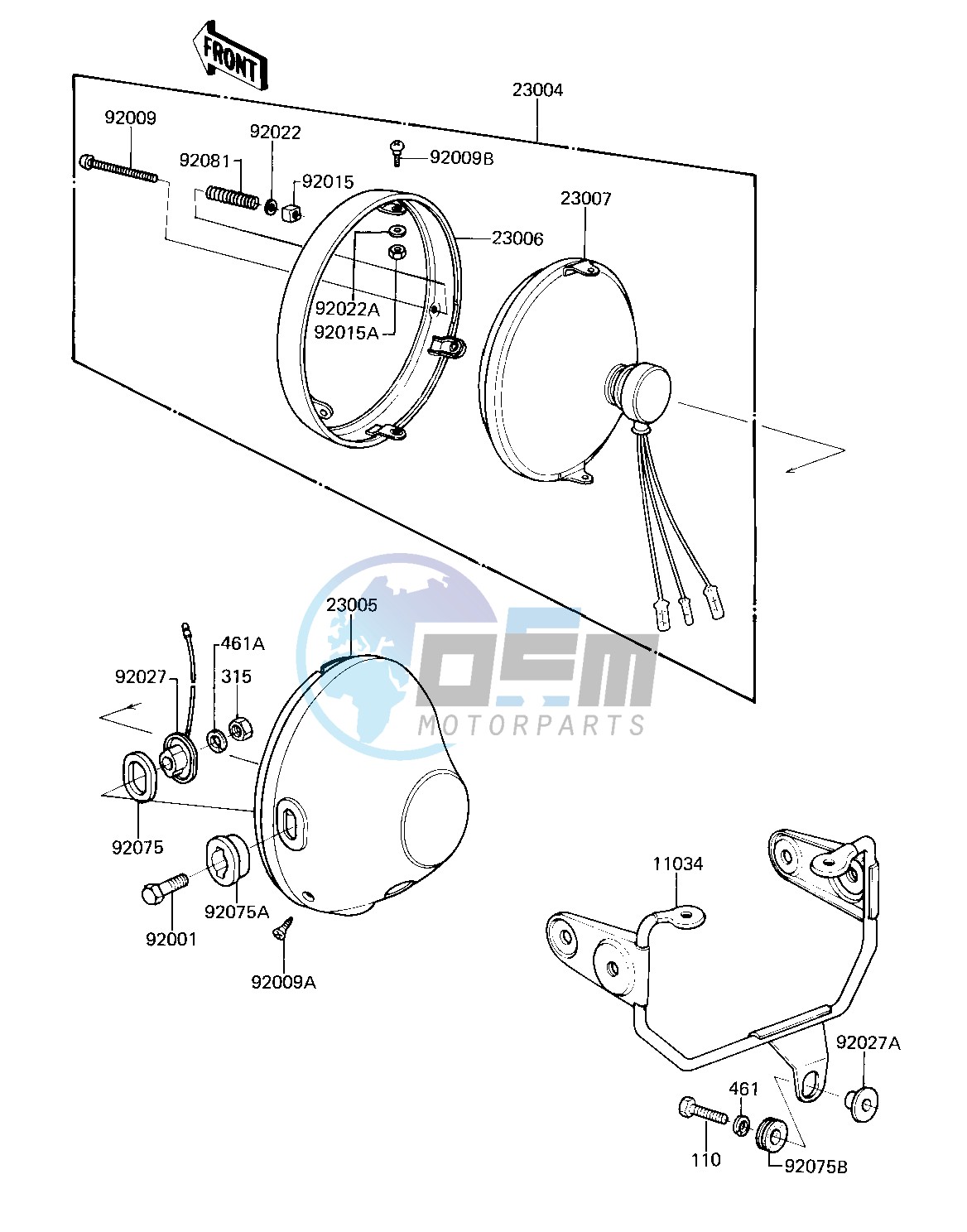 HEADLIGHT -- 81 D2- -